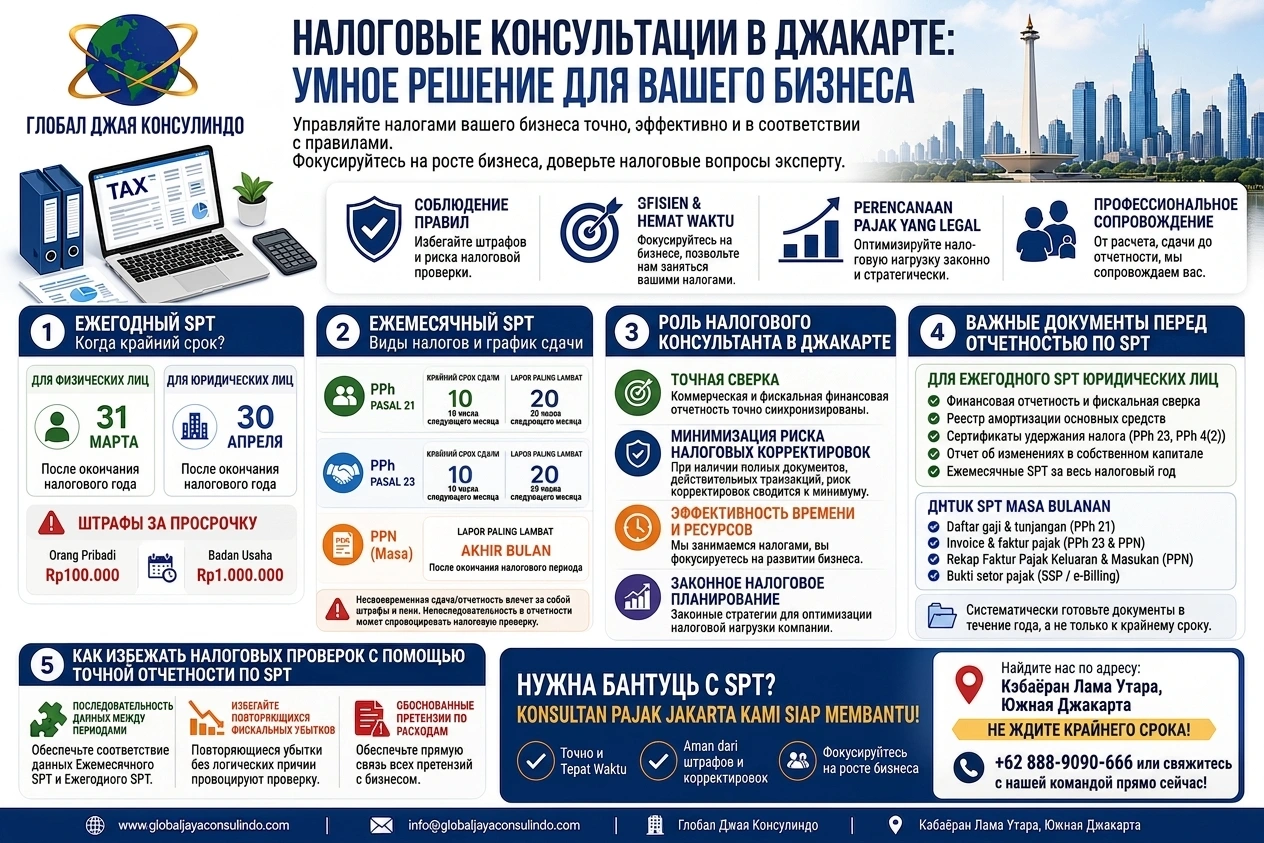 Важная роль налоговых консультантов в Джакарте