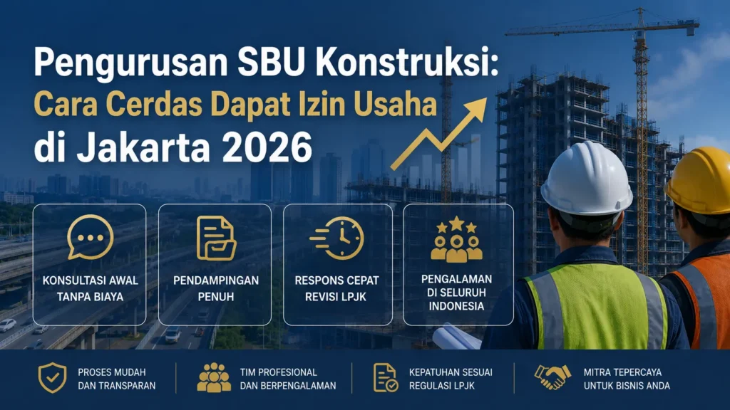 Оформление строительного SBU в Джакарте: услуги