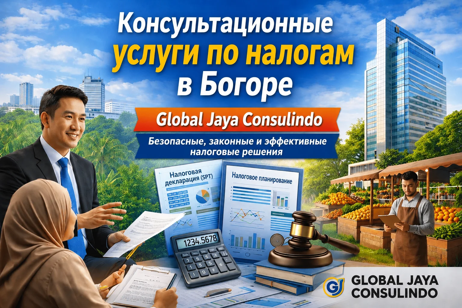 Услуги налогового консультанта в Богоре: Global Jaya